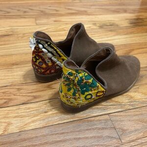 Colorful Embroidered Ankle Boots Made in Spain